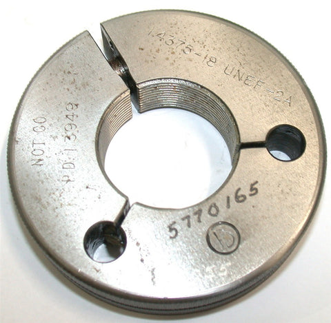Pratt & Whitney 1.4375-18 UNEF-2A Adjustable No Go Thread Gage