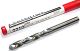 Fullerton 15103 #2 .221 in Solid Carbide Jobbers Length Drill