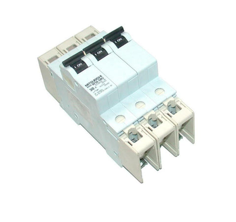 Mitsubishi Electric NF50-SMU 3-Pole Circuit Breaker 240 VAC 30 Amp