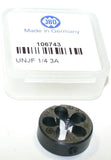JBO 1/4"-28 UNJF-3A Adjustable Steel Thread Die 106743 Made in Germany New