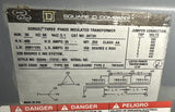 Square D 30T3H 30 KVA Transformer 480V HV 208/120V LV 3 Phase 60 Hz