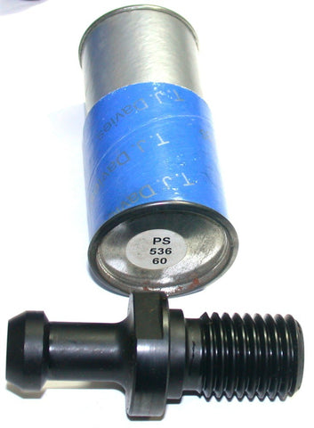 T. J. Davies PS-536X60 Retention Knob/Pull Stud Made in the USA CAT-40 Shank