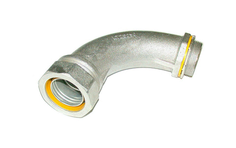 NEW CROUSE-HINDS 2 1/2" FLEX CONDUIT 90 DEGREE ELBOW FITTING MODEL LT25090