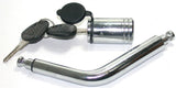 TowSmart Boomerang Bent Locking Hitch Pin 1/2in Pin Stainless Steel with 2 Keys