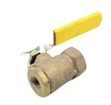 Milwaukee Valve Company Ball Valve 1/4" 600WOG Bronze/Brass