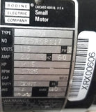 Bodine NSI-34 Small Motor 115V 1PH 2A 60Hz 1/15HP 1725rpm Ins A Continuous Duty