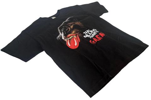 Alstyle Youth The Rolling Stones Grrr! Gorilla Graphic Black Shirt Size Medium