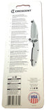 Crescent CPK350A 3.5" Harpoon Blade Aluminum Handle Pocket Knife