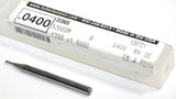 Fullerton 30965 .040" Diameter 4 Flute Solid Carbide Ball End Mill