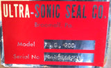 Ultra Sonic Seal HVS-200 Welding Controller H G 200