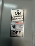 Siemens HF361N Heavy Duty Fusible Safety Switch 30A 600 VAC 3 Pole 3 Ph 4 Wire