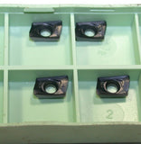 Lot of 4 Walter ADMT080304R-D56 WKP35S Carbide Indexable Milling Inserts
