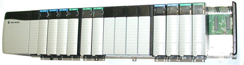Complete Allen Bradley ControlLogix 1756 17 Slot PLC System 1756-PA75/A