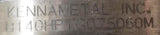 Kennametal BT40HPTG075060M Tool Holder 39610A2