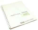 Fluke Model 80D Voltage Divider Instruction Manual