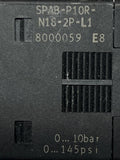 Festo SPAB-P10R-N18-2P-L1 Pressure Sensor 0-10 Bar 2 PNP Output 12-24VDC 8000059