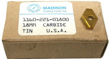 Madison Cutting Tools 1160-221-01800 18mm Carbide Spade Drill Inserts