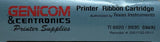 Genicom & Centronics TI 8920/8930 Black Printer Ribbon Cartridge