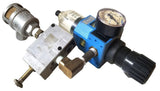 Festo LFR-1/4-S-7-B Pressure Regulator W/ Gauge W/ Solenoid Valve W/ Ex Valve