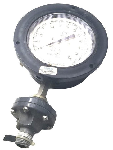 3D Instruments 25504-22B11GAD Pneumatic Air Gauge 0-60psi 504-22A