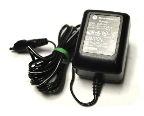 MOTOROLA SPN4992A AC/DC ADAPTER 5.9 VDC @ 375 mA