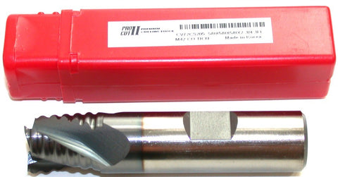 ProCut II CV72CS205 1/2" Diameter 3 flute TiCN Coated Roughing End Mill