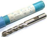 Putnam 94015 5/16" Diameter 3/8" Shank 4 Flute HSS XTRA Long Ball End Mill