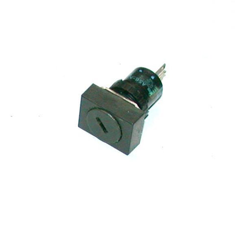 IDEC 2-POSITION KEY OPERATED SWITCH 1 N.O. 1 N.C. CONTACTS NO KEY