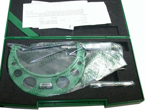 Insize 3203-4A Outside .0001" Micrometer 3 to 4" w/Standard & Case