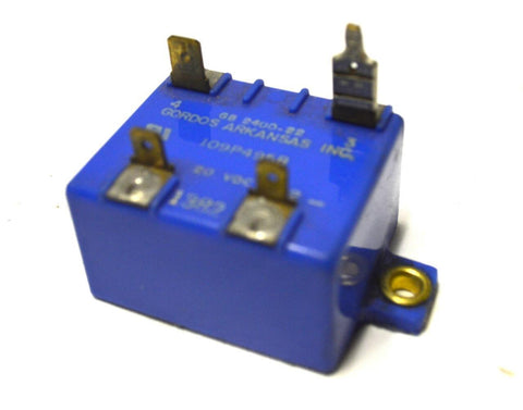 GORDOS ARKANSAS INC. 1382 SOLID STATE RELAY 20 VDC