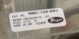 Dwyer RMC-106-SSV Visi-Float Air Flowmeter 100 - 1000 SCFH