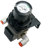SMC ARG20K-N01G1-Z Air Regulator With Gage Built-in Handle 7.25 - 123 PSI