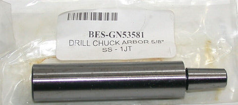 Bison Arbor BES-GN53581 5/8" Shank to #1 Jacob Taper Adapter SS-1JT