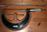 Starrett Micrometers Mics #436.1XRL-4 .001" 3 TO 4" w/ Case Calibrated