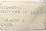 Sauer Danfoss 7WC490-1-040E Cartridge Valve 158G5917