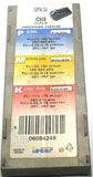 Lot of 5 Iscar GFN 3J IC908 Radius Carbide 3 mm groove parting inserts 06094249