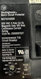 Westinghouse MCP331000R Circuit Breaker 100A 600 VAC 3 Pole