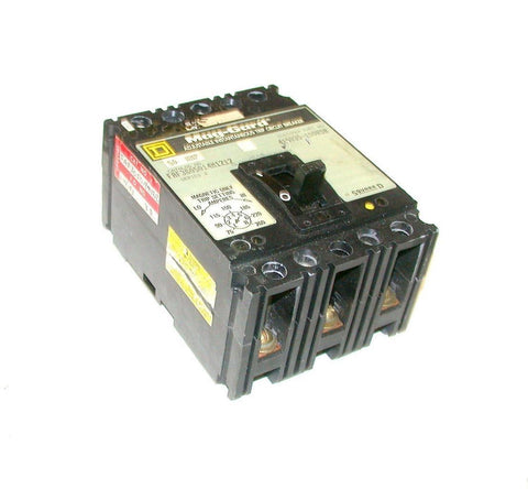 SQUARE D FAF3605014M1212 MAG-GARD 3-POLE CIRCUIT BREAKER 50 AMP 600 VAC