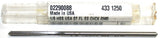 MSC 02290088 Chucking Reamer 1/8" Dia, 3-1/2" OAL, 7/8" Flute Length HSS