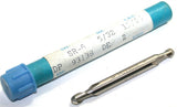 Putnam 93138 5/32" Diameter 3/16" Shank 2 Flute HSS Double End Ball End Mill