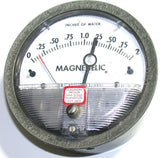 Dwyer Magnehelic 2002C 0 to 2 Differential Pressure Gage Adjustable Signal Flag