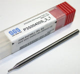 Kyocera SGS P3S00400S_3_1 .0400" Diameter 3 Flute Carbide End Mill