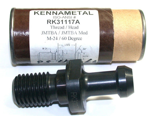 Kennametal PS-446X45 RK31117A Retention Knob/Pull Stud Made USA For BT-50 Shank