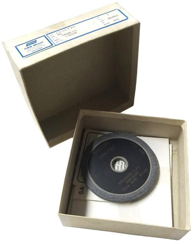 Norton CVSG80-1/4 Superabrasive Wheel 803339 8115rpm Max 4" x 1/4" x 3/4"