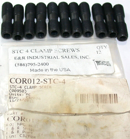 Lot of 12 New 5/32" Hex Socket, 5/16-24 Thread Differential Clamp Screws STC 4