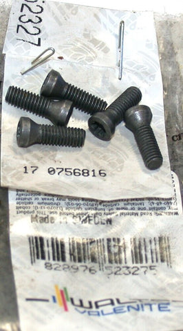 Lot of 5 New Walter Valenite Torx Lock Screws for Val-turn holders 52327