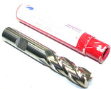 Regal 55302 12.5mm 4 Flute Single End 1/2" Shank HSS End Mill