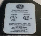 New General Electric GE8411 Single Pole Fuse Holder 30 Amp 250 VAC