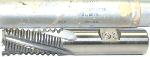 Fastcut 5/8" 4 Flute Ruff-N-Cutt Cobalt Single End HSS End Mill New