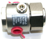 Veriflo FLV 110 Valve Setting 500cc/min @1000psi No. 110SV 5 NIB